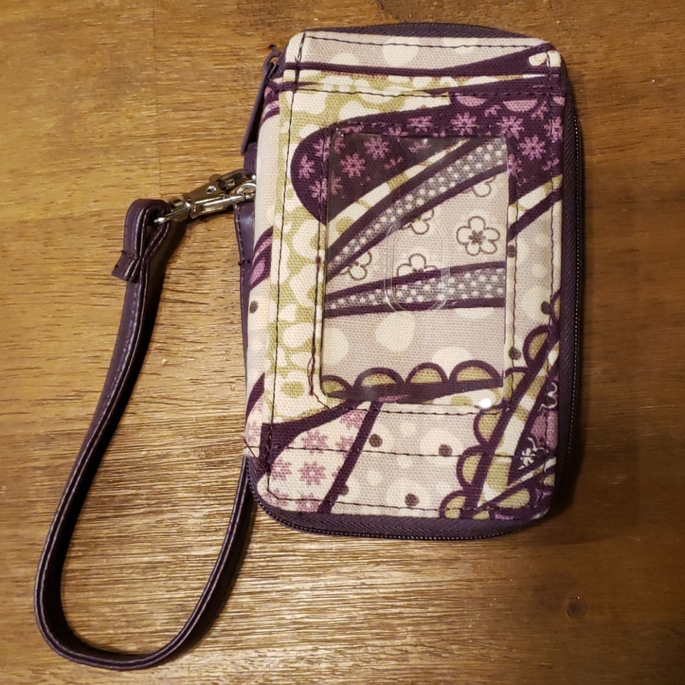 Thirty-One Purple Wristlet